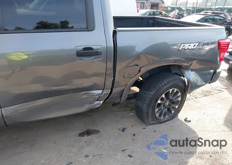 2019 Nissan Titan Pro-4X из США, поврежденный, VIN 1N6AA1E58KN520526